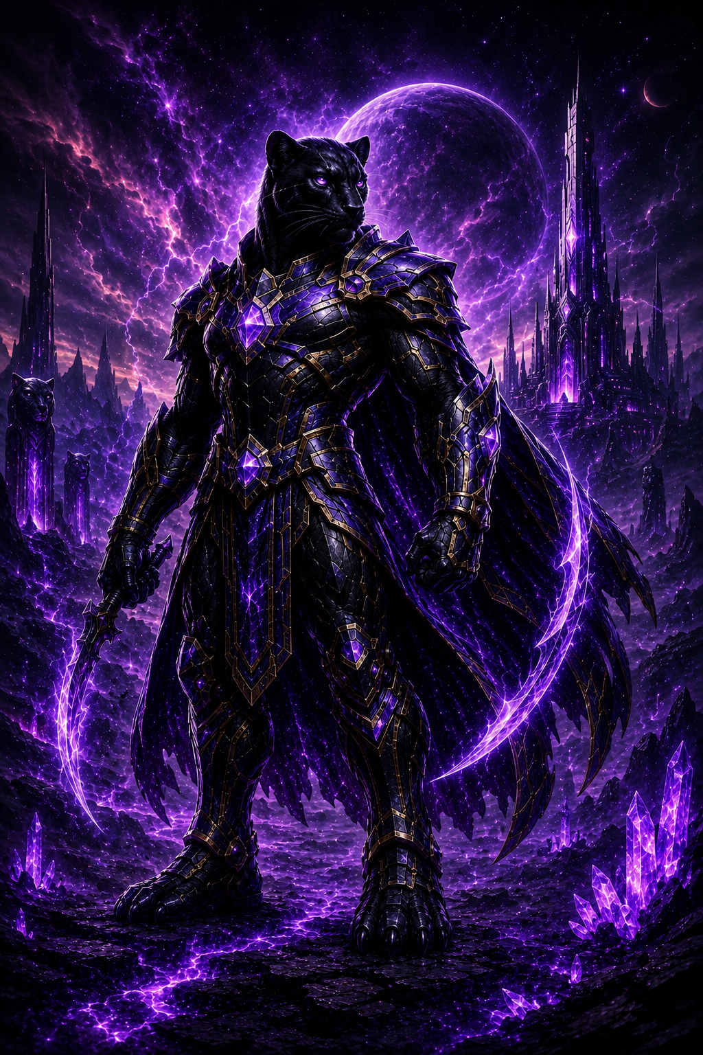 Astral Panther – Celestial Guardian of Shadow & Energy