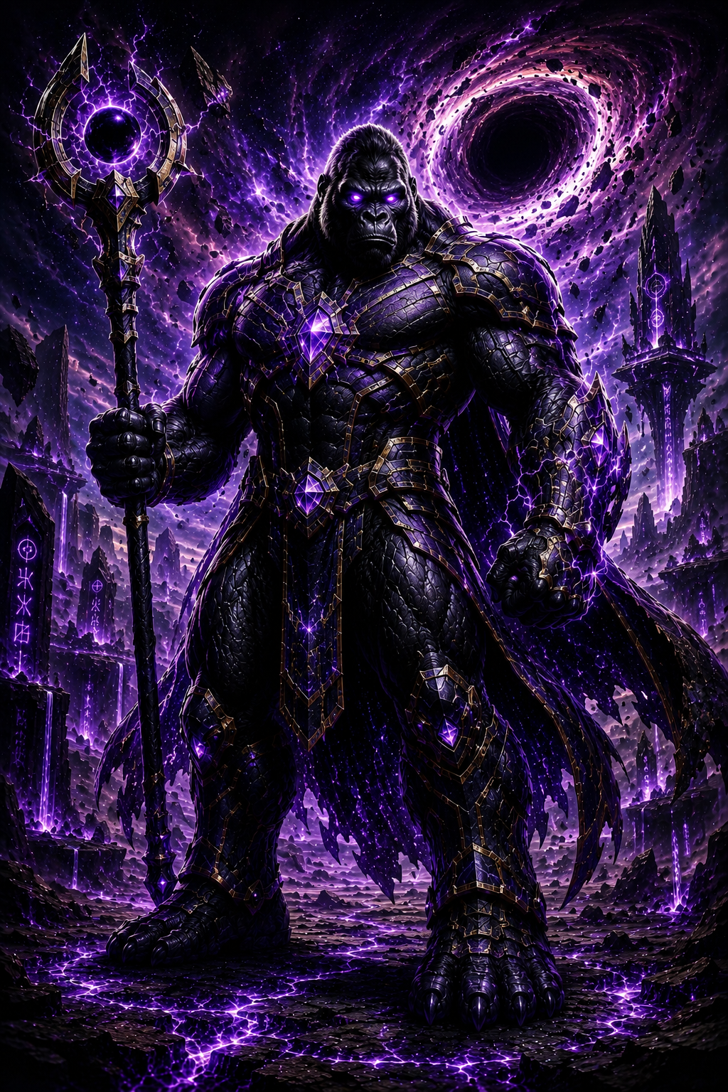 Void Gorilla – Celestial Guardian Of Cosmic Power