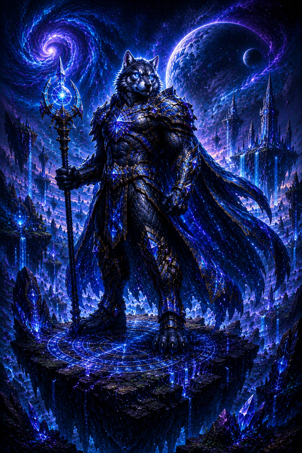 Nebula Wolf – Celestial Guardian of Exploration